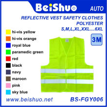 100% Polyster 120GSM Cheap Safety Reflective Vest